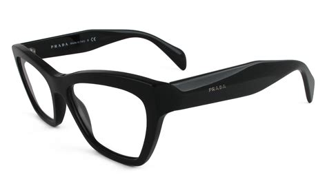 prada pr18svf black|Prada PR18SVF Eyeglass Frames .